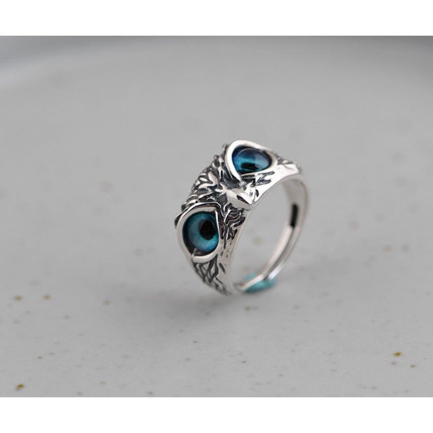 best Charm Vintage Cute Men and Women Simple Design Owl Ring Silver Color Engagement Wedding Rings Jewelry Gifts 0 shop online at M2K Trends for