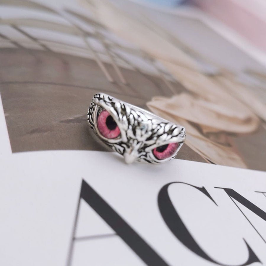 best Charm Vintage Cute Men and Women Simple Design Owl Ring Silver Color Engagement Wedding Rings Jewelry Gifts 0 shop online at M2K Trends for