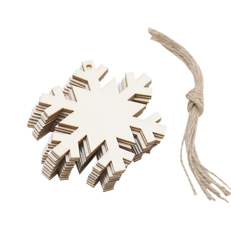 best cheap 10pcs/lot Wooden Christmas Tree Hanging Ornament Pendants Christmas Decorations For Home Party New Year Navidad Natal Kids Gift shop online at M2K Trends for