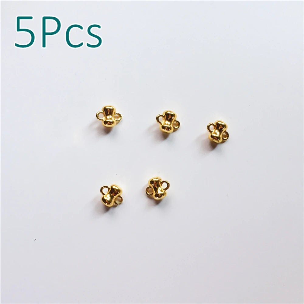 best cheap 5Pcs Christmas Metal Small Bell Tree Pendant Decoration Xmas Party Wind Chimes DIY Material Crafts Accessories Jingle Ornament shop online at M2K Trends for