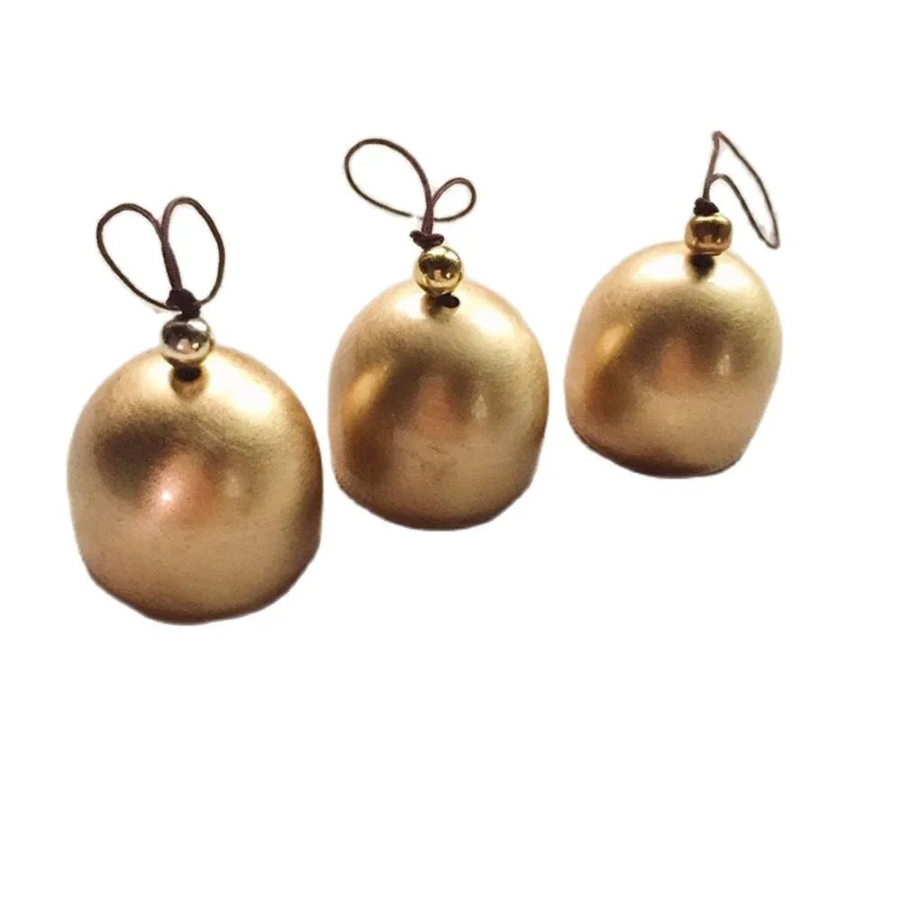 best cheap 5Pcs Christmas Metal Small Bell Tree Pendant Decoration Xmas Party Wind Chimes DIY Material Crafts Accessories Jingle Ornament shop online at M2K Trends for