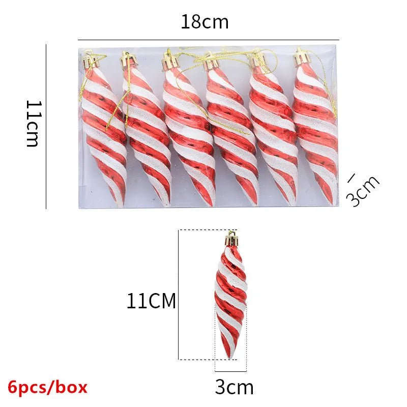 best cheap 6pcs Xmas Gold Silver Angel Pendant 2023 Christmas Party Decoration Christmas Tree Decorations Hanging Ornaments New Year Gifts shop online at M2K Trends for