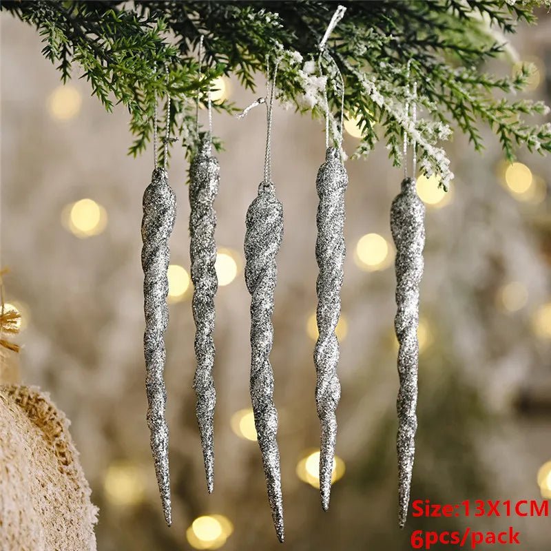 best cheap 6pcs Xmas Gold Silver Angel Pendant 2023 Christmas Party Decoration Christmas Tree Decorations Hanging Ornaments New Year Gifts shop online at M2K Trends for