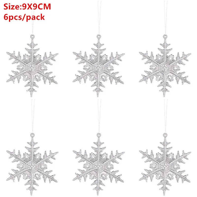 best cheap 6pcs Xmas Gold Silver Angel Pendant 2023 Christmas Party Decoration Christmas Tree Decorations Hanging Ornaments New Year Gifts shop online at M2K Trends for