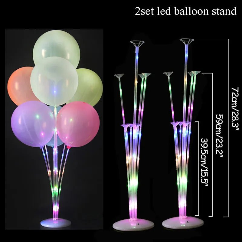 best cheap Table Balloon Arch Set Ballon Column Stand for Wedding Birthday Party Decorations Kids Balloons Accessories Christmas Decor ball shop online at M2K Trends for