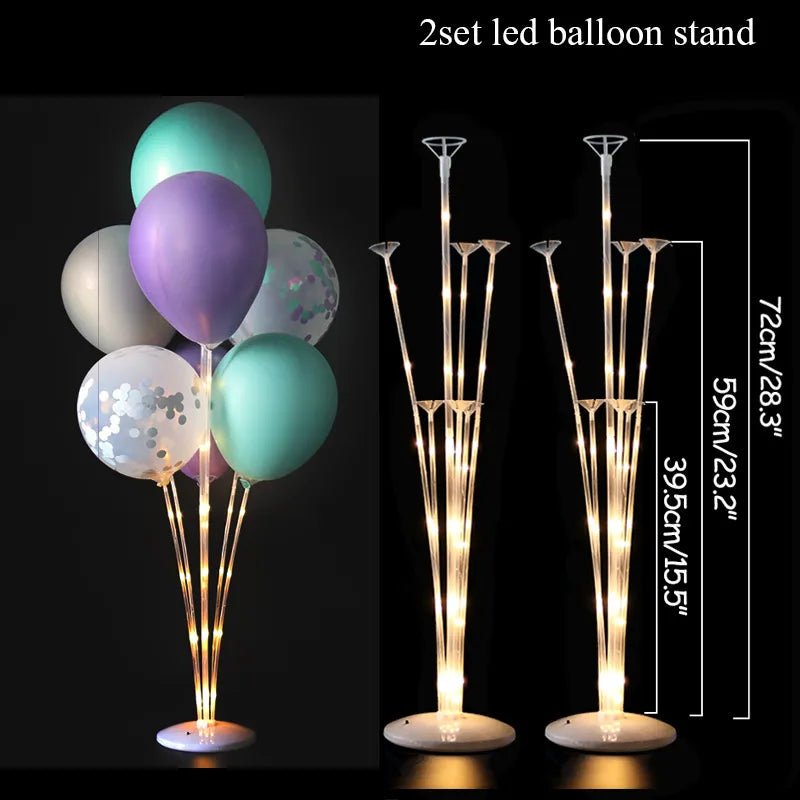 best cheap Table Balloon Arch Set Ballon Column Stand for Wedding Birthday Party Decorations Kids Balloons Accessories Christmas Decor ball shop online at M2K Trends for
