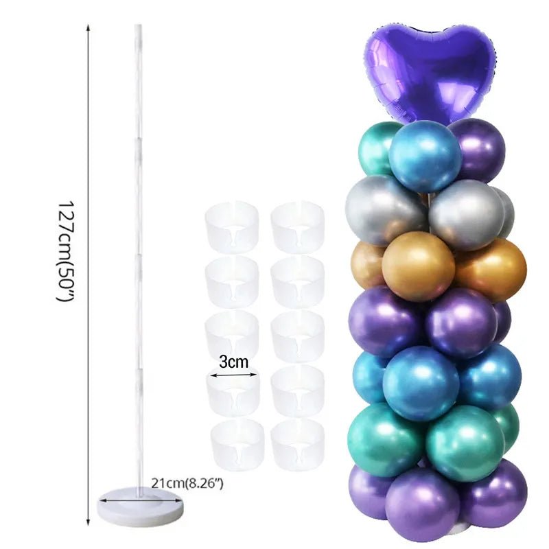best cheap Table Balloon Arch Set Ballon Column Stand for Wedding Birthday Party Decorations Kids Balloons Accessories Christmas Decor ball shop online at M2K Trends for