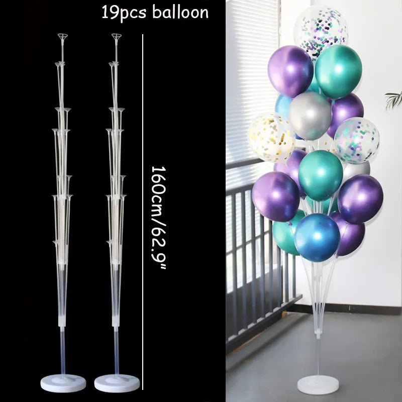 best cheap Table Balloon Arch Set Ballon Column Stand for Wedding Birthday Party Decorations Kids Balloons Accessories Christmas Decor ball shop online at M2K Trends for