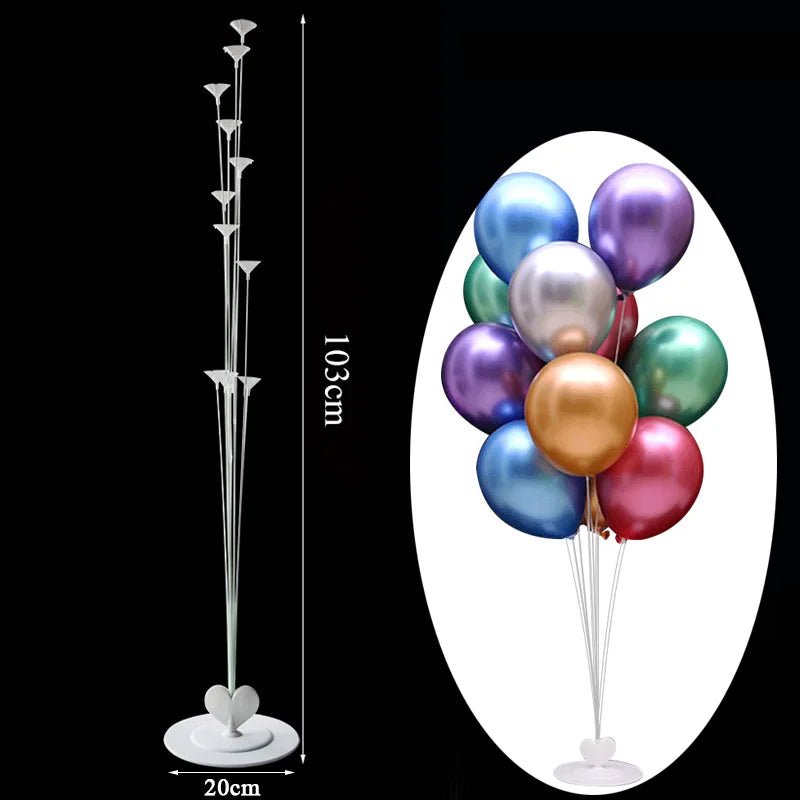 best cheap Table Balloon Arch Set Ballon Column Stand for Wedding Birthday Party Decorations Kids Balloons Accessories Christmas Decor ball shop online at M2K Trends for