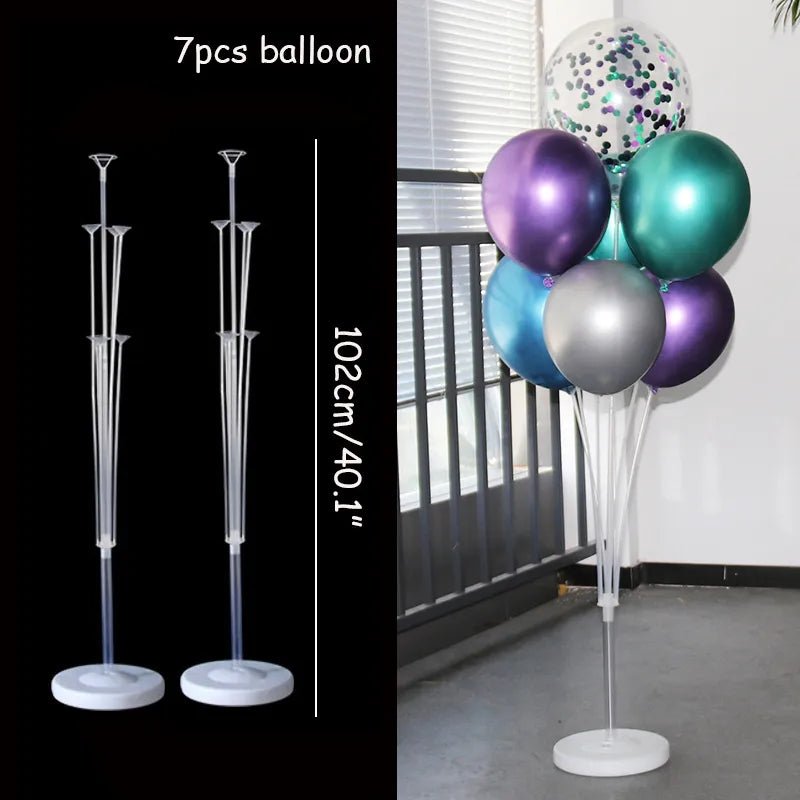 best cheap Table Balloon Arch Set Ballon Column Stand for Wedding Birthday Party Decorations Kids Balloons Accessories Christmas Decor ball shop online at M2K Trends for