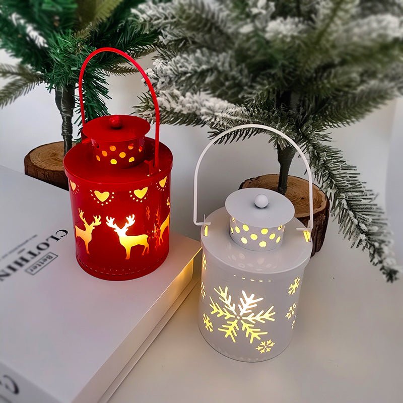 best Christmas Candle Lights LED Small Lanterns Wind Lights Electronic Candles Nordic Style Creative Holiday Decoration Decorations 0 shop online at M2K Trends for