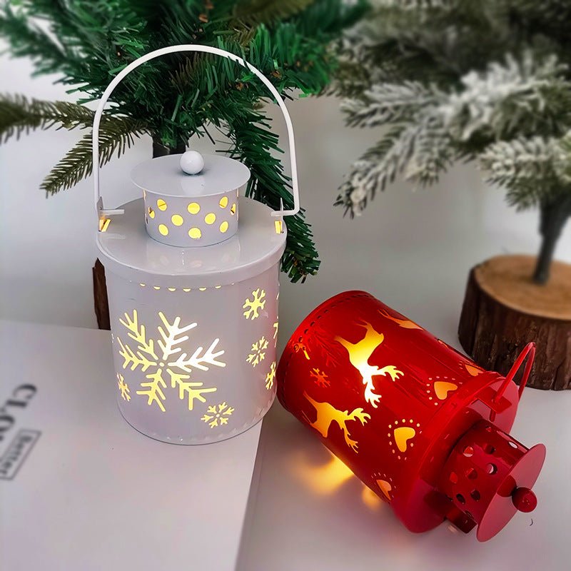 best Christmas Candle Lights LED Small Lanterns Wind Lights Electronic Candles Nordic Style Creative Holiday Decoration Decorations 0 shop online at M2K Trends for