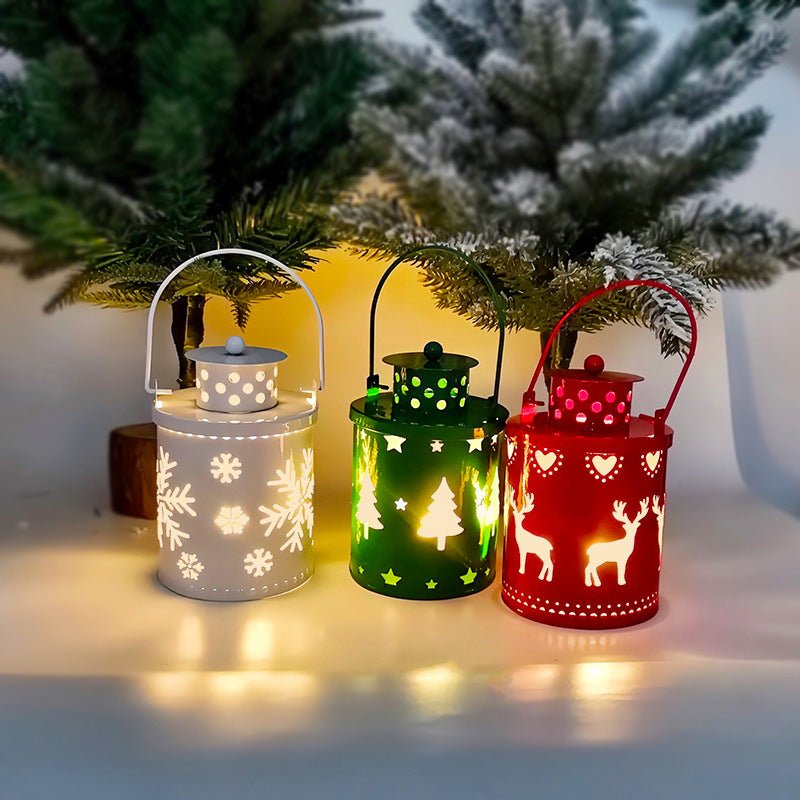best Christmas Candle Lights LED Small Lanterns Wind Lights Electronic Candles Nordic Style Creative Holiday Decoration Decorations 0 shop online at M2K Trends for