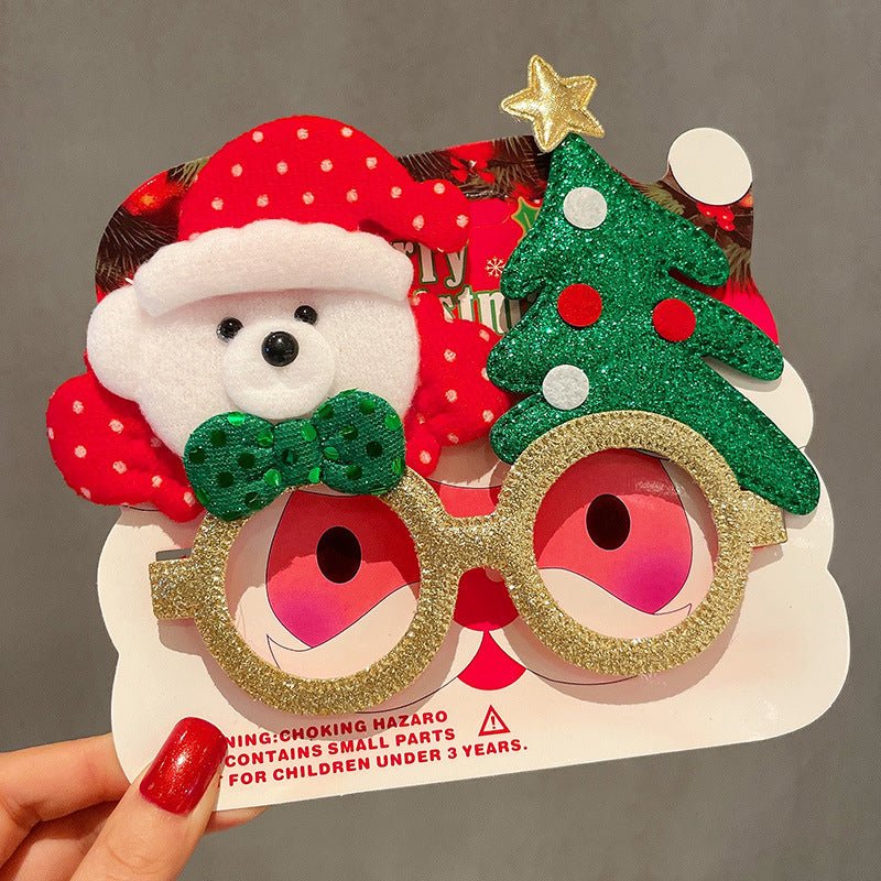 best Christmas Elk Glasses Frame Dress Up Couple 0 shop online at M2K Trends for