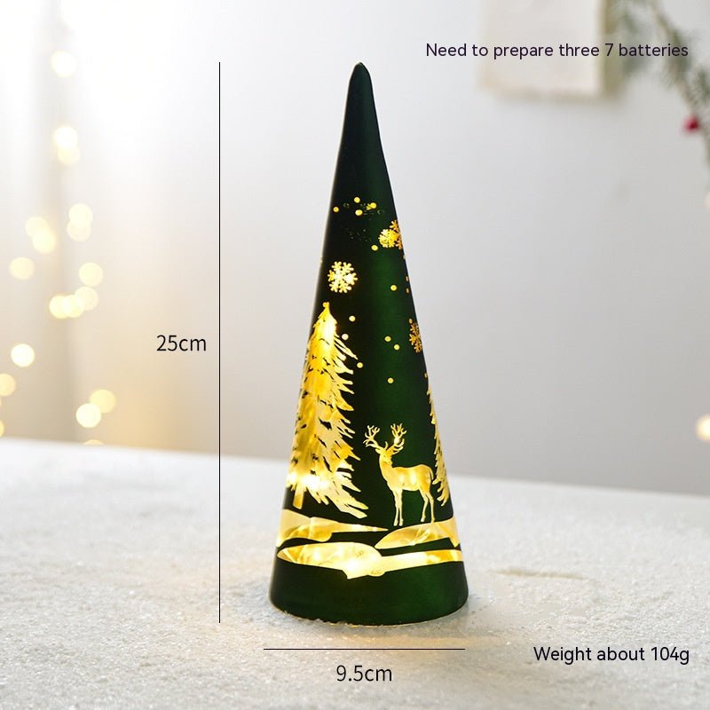 best Christmas Luminous Glass Desktop Decoration 0 shop online at M2K Trends for