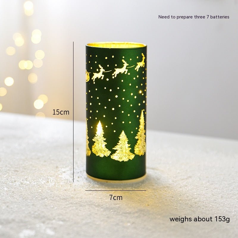 best Christmas Luminous Glass Desktop Decoration 0 shop online at M2K Trends for