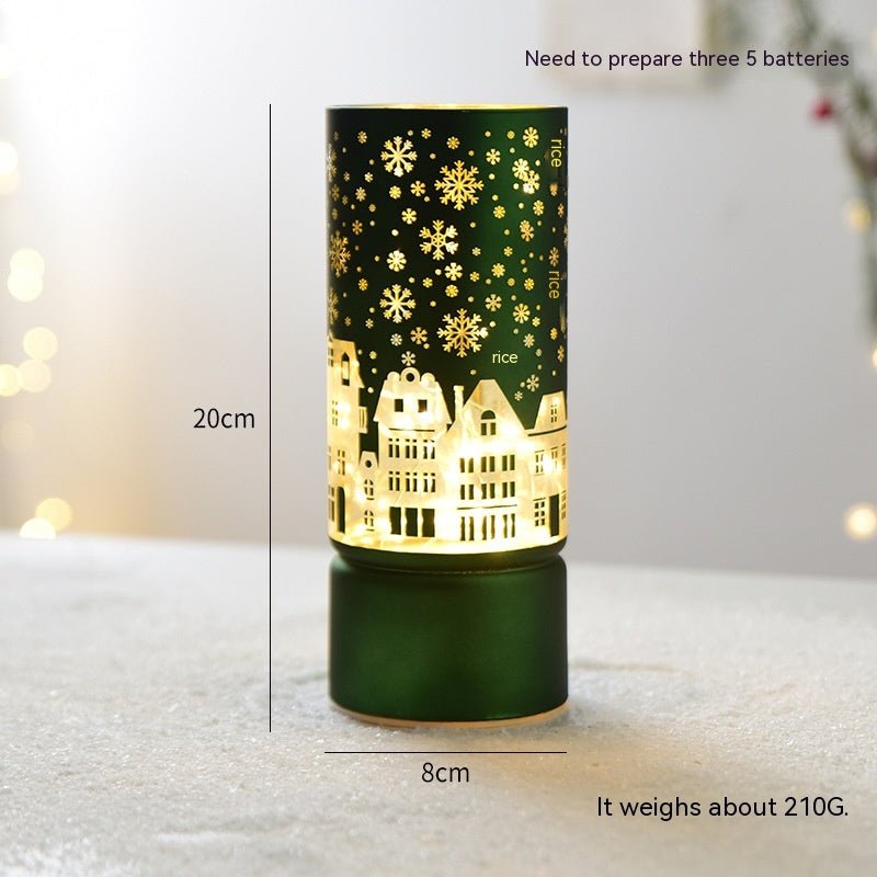 best Christmas Luminous Glass Desktop Decoration 0 shop online at M2K Trends for