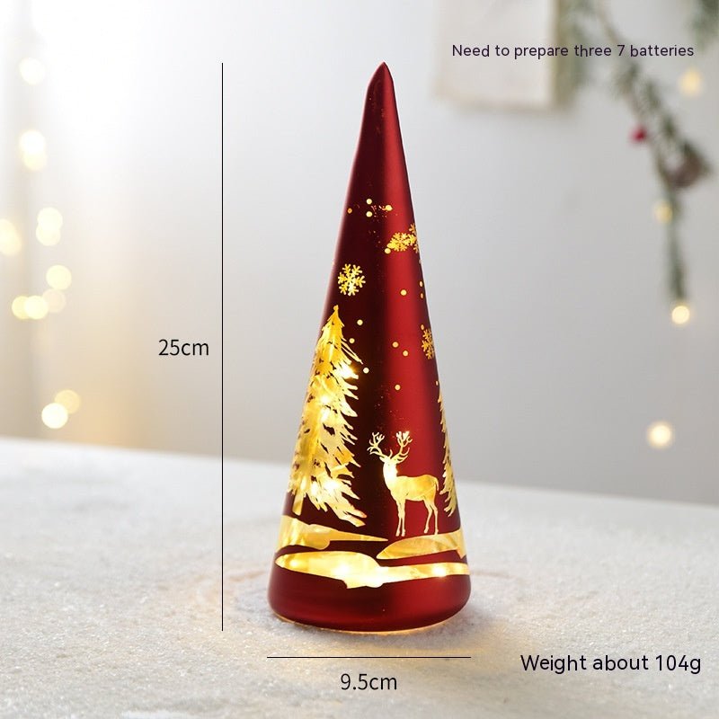 best Christmas Luminous Glass Desktop Decoration 0 shop online at M2K Trends for