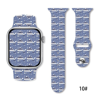 best Christmas Silicone Strap Printing Suitable 0 shop online at M2K Trends for