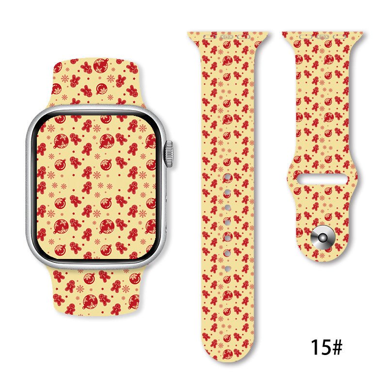 best Christmas Silicone Strap Printing Suitable 0 shop online at M2K Trends for