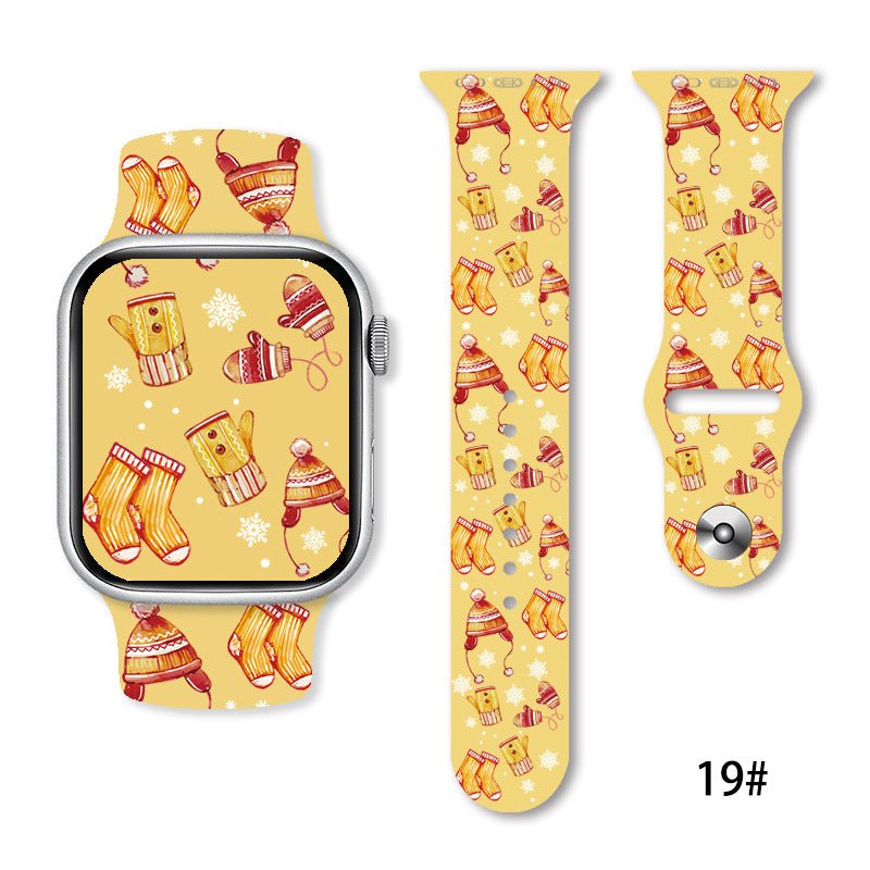 best Christmas Silicone Strap Printing Suitable 0 shop online at M2K Trends for