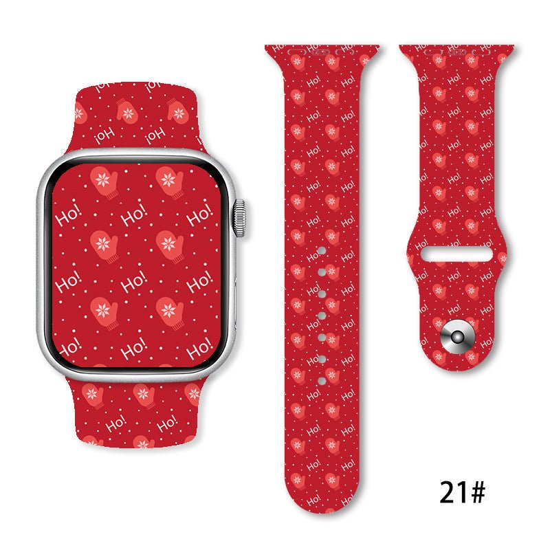 best Christmas Silicone Strap Printing Suitable 0 shop online at M2K Trends for