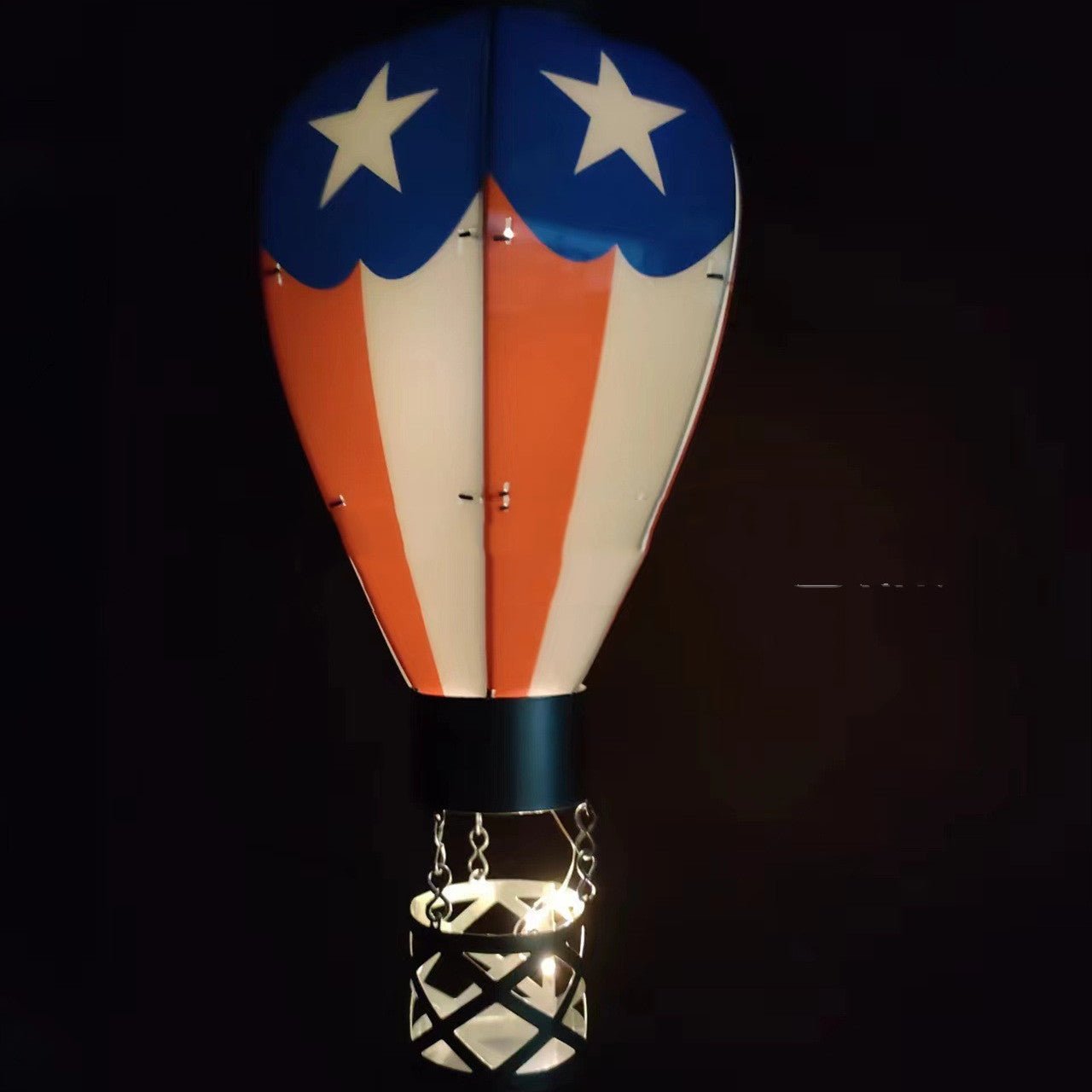 best Christmas Solar Hot Air Balloon Lantern Outdoor Skirt 0 shop online at M2K Trends for