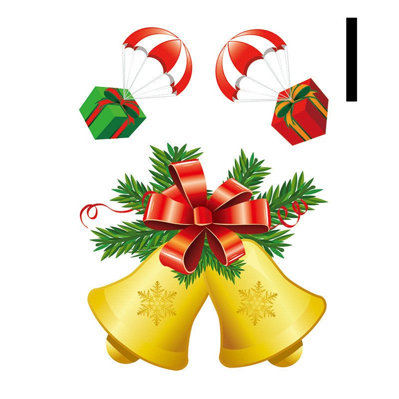 best Christmas Sticker Santa Elk Glass Window Decoration 0 shop online at M2K Trends for