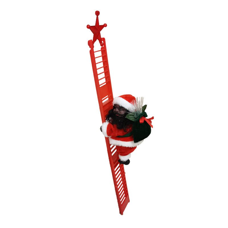 best Climbing Ladder Electric Santa Claus Climbing Red Ladder Doll Toy 0 shop online at M2K Trends for