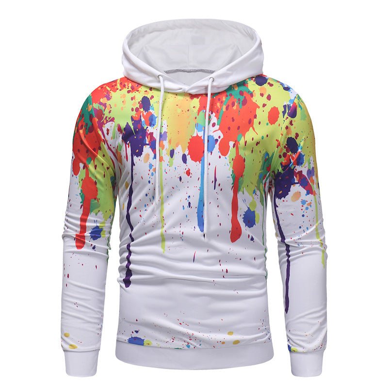 best Creative Printed Hooded Men's Pullover Sweater Men 0 shop online at M2K Trends for