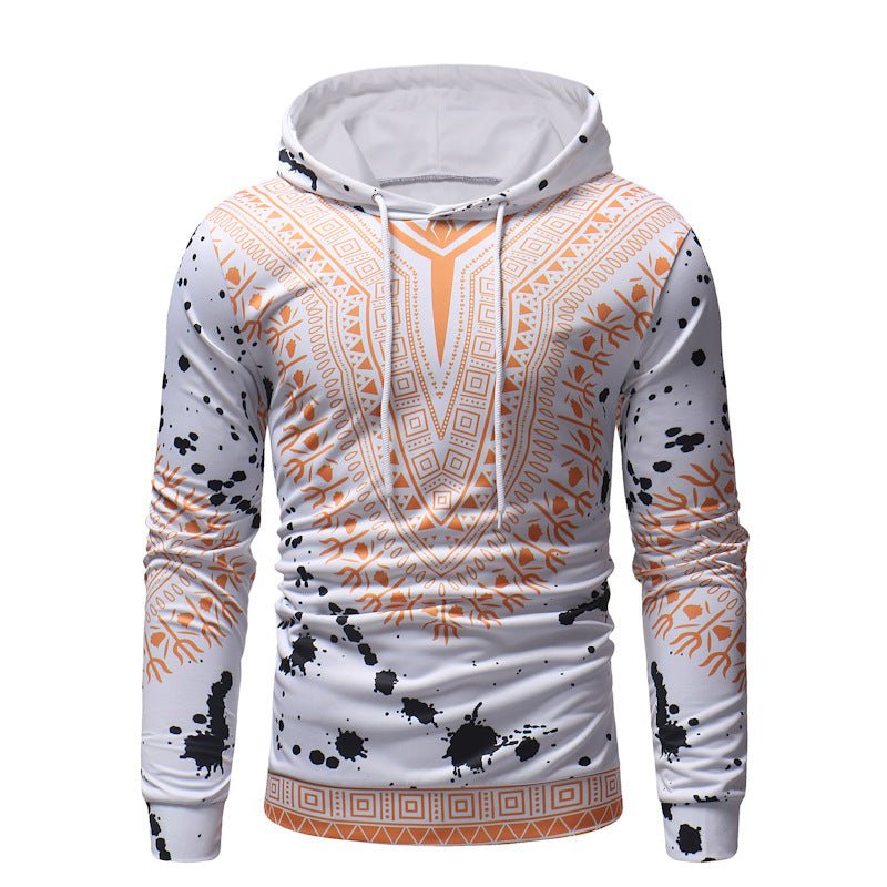 best Creative Printed Hooded Men's Pullover Sweater Men 0 shop online at M2K Trends for