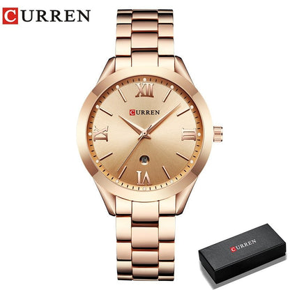 best CURREN Watch Women Watches Ladies 9007 Steel Women&#39;s Bracelet Watches Female Clock Relogio Feminino Montre Femme Jewelry & Watches shop online at M2K Trends for