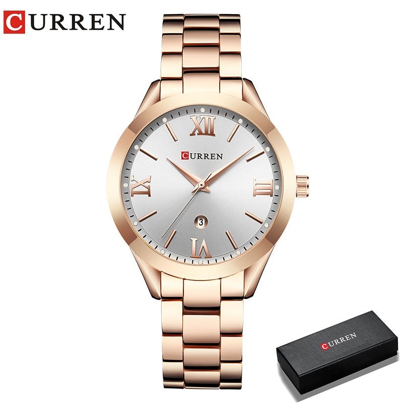 best CURREN Watch Women Watches Ladies 9007 Steel Women&#39;s Bracelet Watches Female Clock Relogio Feminino Montre Femme Jewelry & Watches shop online at M2K Trends for