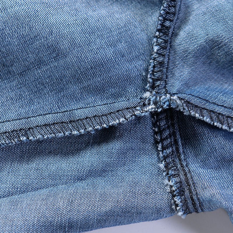 best Denim Cropped Jeans Loose Big Pocket Pants Clothing shop online at M2K Trends for men shorts