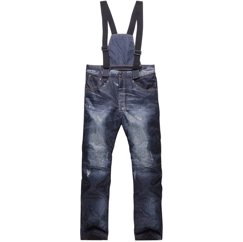 best Denim Ski Pants Men's Single-Board and Double-Board Ski Pants 0 shop online at M2K Trends for