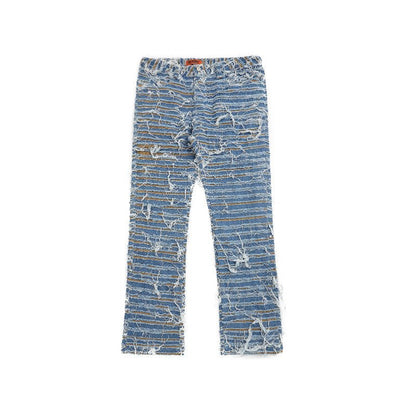 best Double Layer Jeans Loose Slim Men's Trousers 0 shop online at M2K Trends for