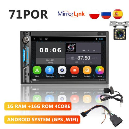 best DOVOX 2din Car Radio Android GPS Multimedia Player 2 Din 71BT Automotive shop online at M2K Trends for Car Electronics