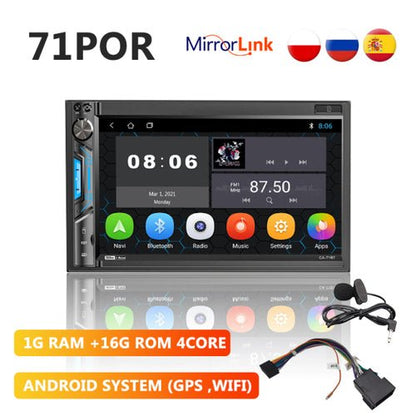 best DOVOX 2din Car Radio Android GPS Multimedia Player 2 Din 71BT Automotive shop online at M2K Trends for Car Electronics