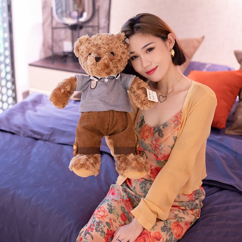 best Dressing Couple Bear Plush Toy Valentine's Day Gift Accessories shop online at M2K Trends for gift