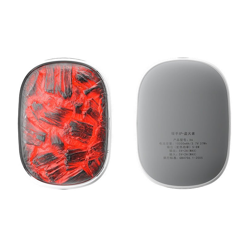 best Dynamic Flame Portable Rechargeable Hand Warmer Dual-use 0 shop online at M2K Trends for