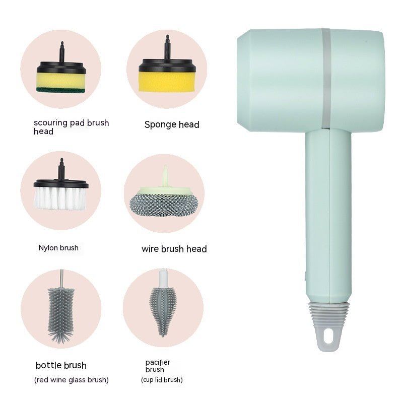 best Electric Cleaning Brush Dishwashing Brush Automatic Wireless USB Rechargeable Professional Kitchen Bathtub Tile Cleaning Brushes 0 shop online at M2K Trends for