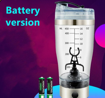 best Electric Protein Shake Stirrer USB Shake Bottle Milk Coffee Blender Kettle Sports And Fitness Charging Electric Shaker Cup 0 shop online at M2K Trends for smart