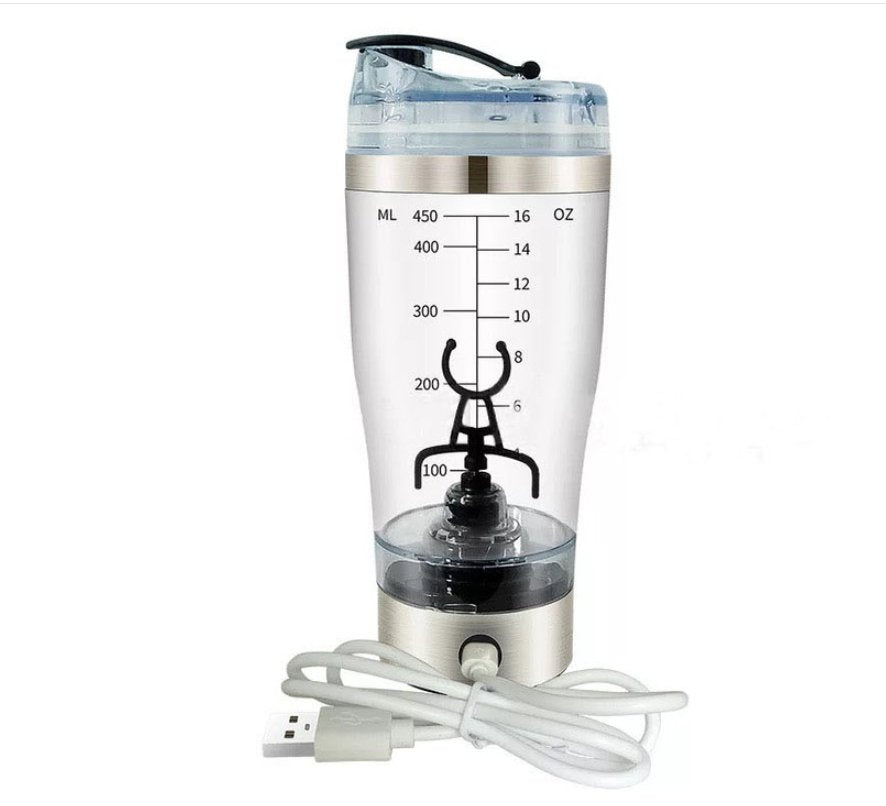 best Electric Protein Shake Stirrer USB Shake Bottle Milk Coffee Blender Kettle Sports And Fitness Charging Electric Shaker Cup 0 shop online at M2K Trends for smart