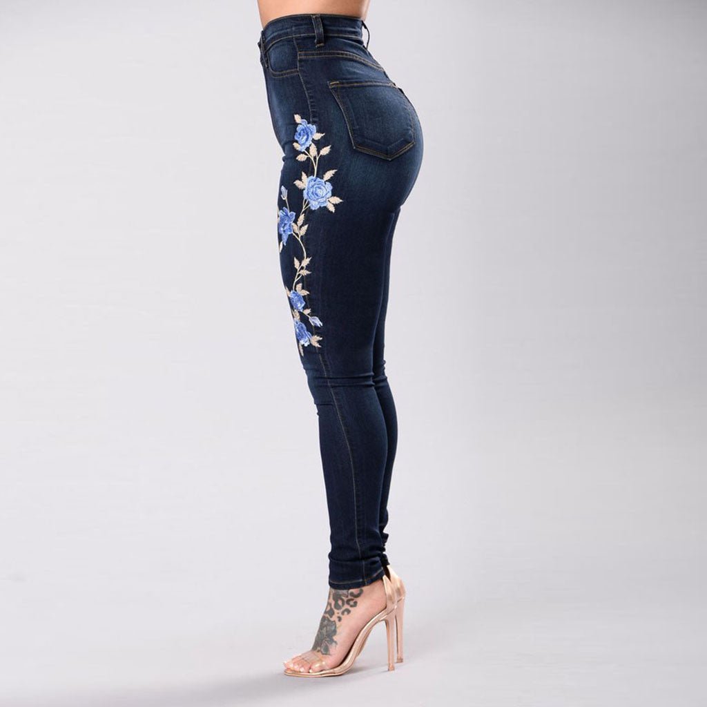 best European and American embroidered jeans Pants shop online at M2K Trends for