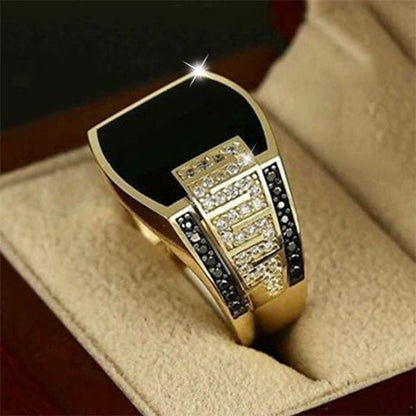 best European And American Hip Hop Ring Full Diamond Ring 0 shop online at M2K Trends for