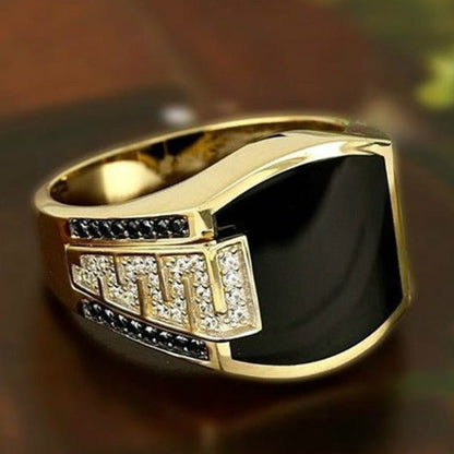 best European And American Hip Hop Ring Full Diamond Ring 0 shop online at M2K Trends for