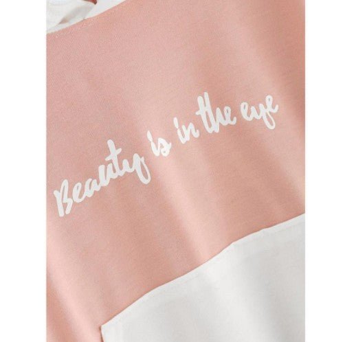 best Explosive Color Matching Hooded Sweater Women 0 shop online at M2K Trends for