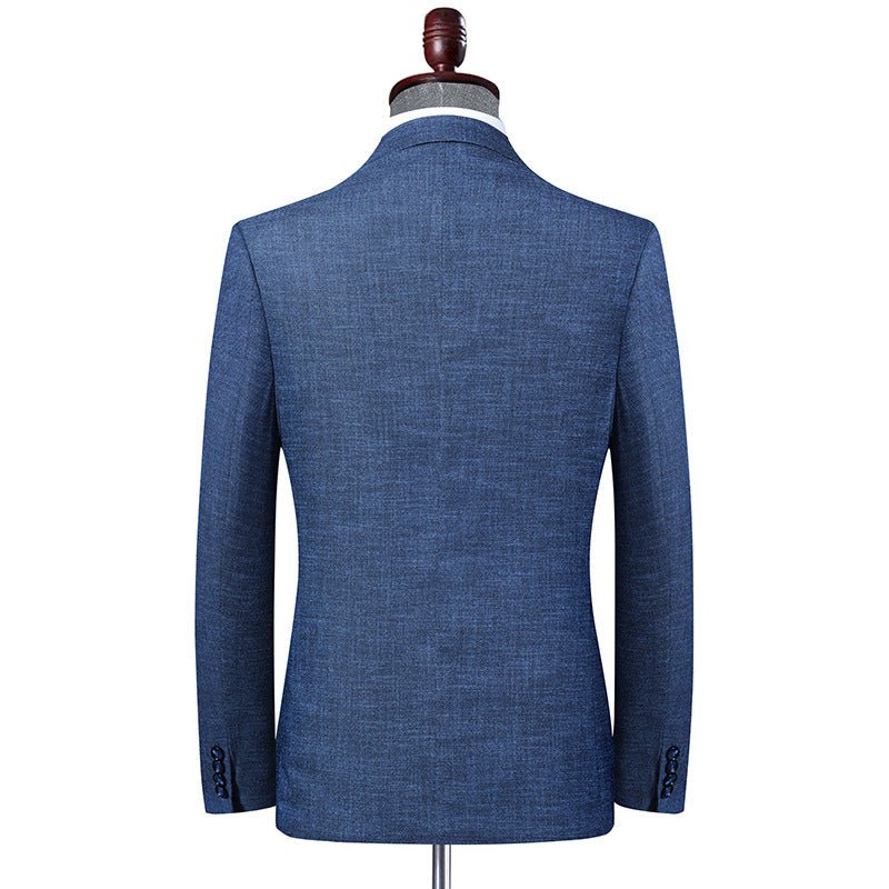 best factory custom wholesale M-XXXXL size Large version Gray blue one-piece blouse single row 2 buttons occupation men's suits Clothing shop online at M2K Trends for size Large version Gray blue one-piece blouse single row 2 buttons occupation men's suits