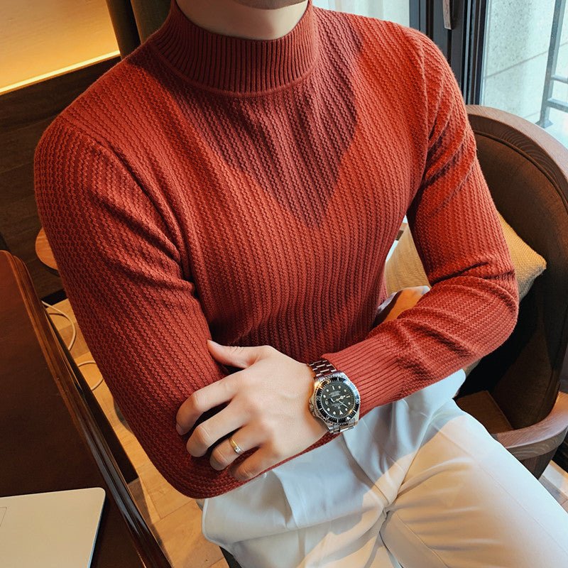best Fashion Collar Solid Color Sweater Sweater 0 shop online at M2K Trends for