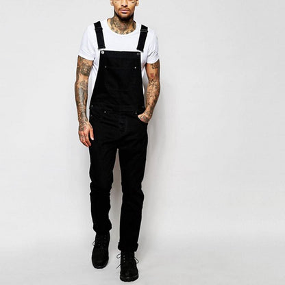 best Fashionable men's suspender denim rompers 0 shop online at M2K Trends for